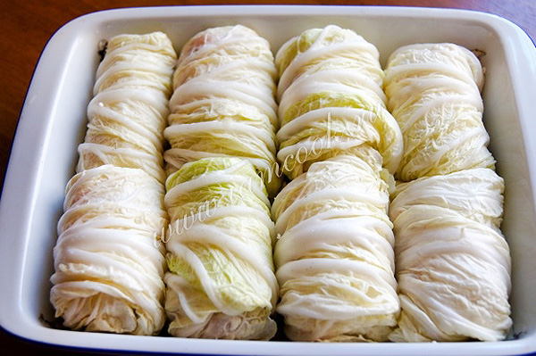 Голубцы в форме для запекания