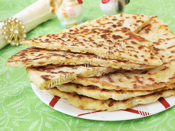 Сырные лепешки за 15 минут