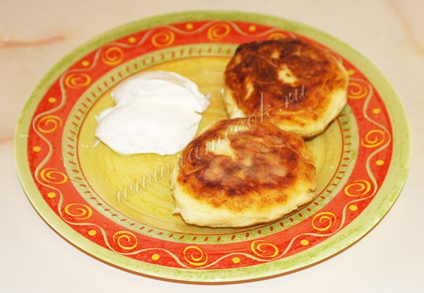 зразы с сыром и сметаной