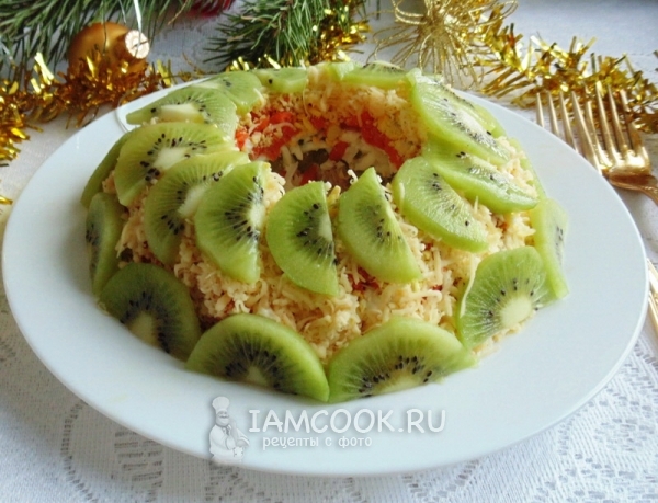 Фото салата Малахитовый браслет