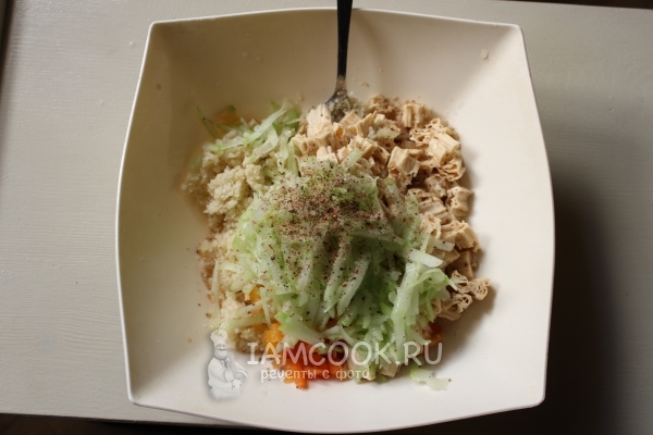 Соединить все ингредиенты