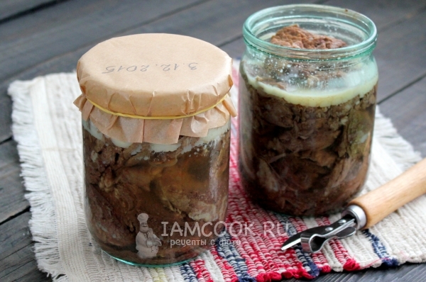 Фото тушенки в мультиварке