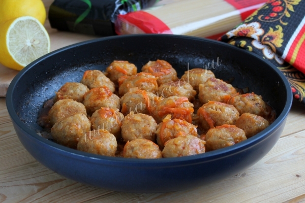 Рецепт рыбных фрикаделек