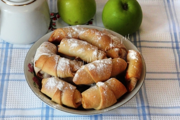 Рецепт рогаликов из песочного теста