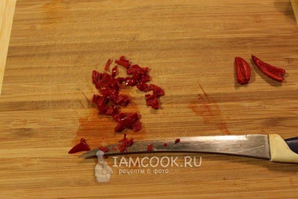 Порезать перец