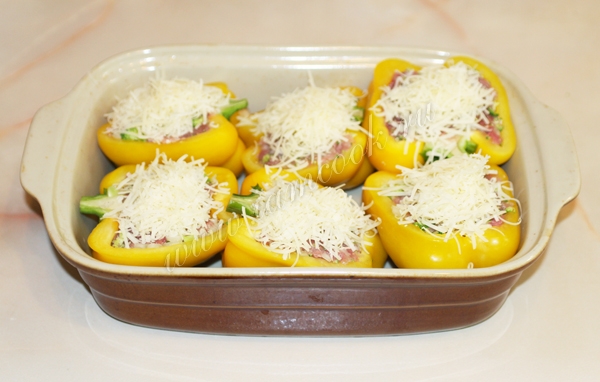 Запекание болгарского перца