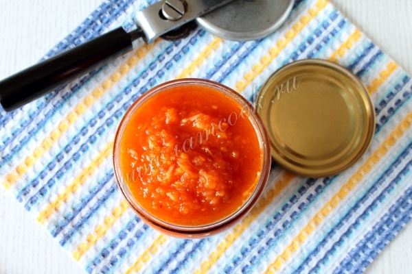 Аджика кабачковая