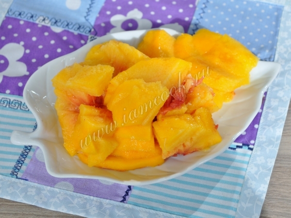 Мякоть персика