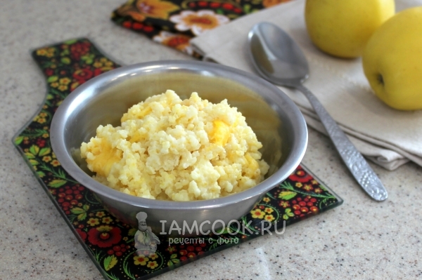 Фото пшенной каши с тыквой на молоке