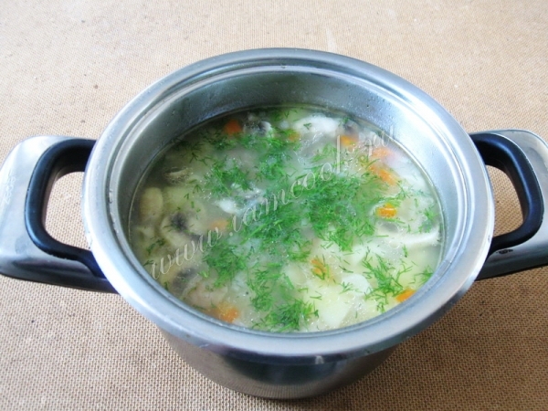 добавить зелень