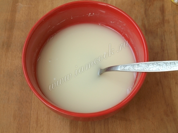 Мука с водой