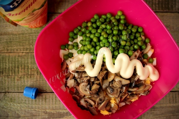 Ингредиенты в салатнике