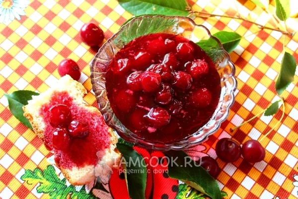 Рецепт варенья из вишни с косточками