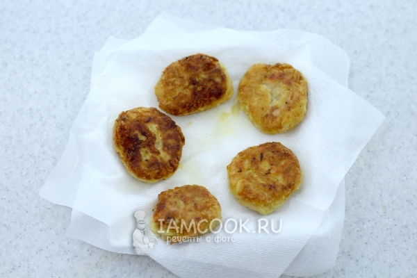 Постные гороховые котлеты