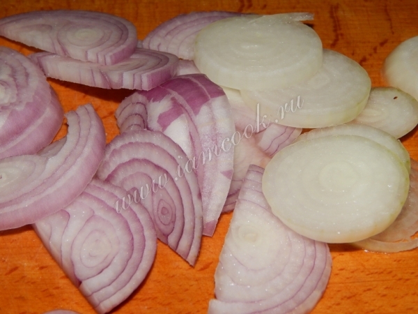 Лук порезанный