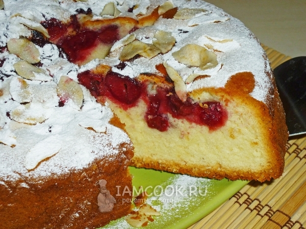 Рецепт Венского пирога с вишней