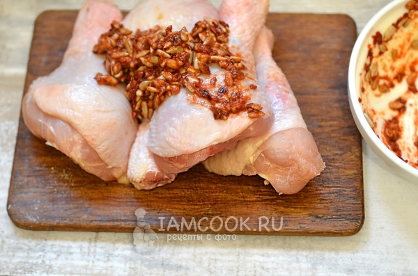 Куриные ножки в приправах