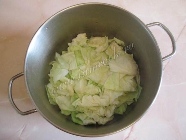 Ополоснуть капусту