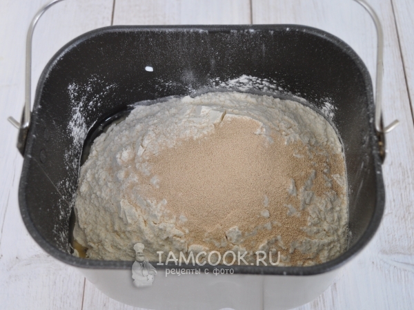 Смешать ингредиенты для теста