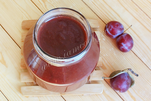 Рецепт сливового шоколадного джема