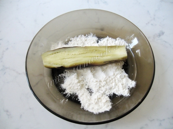 Баклажаны в муке