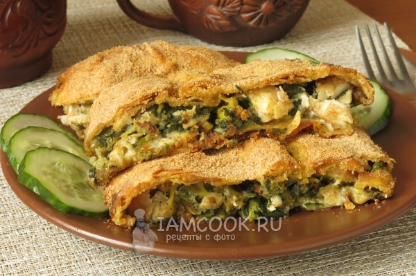 Рецепт пирога с зубаткой