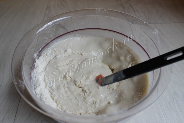 Смесь банановая с мукой