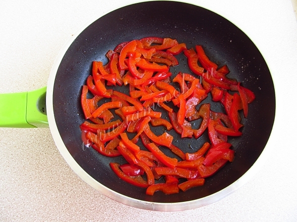 Перец болгарский обжаренный