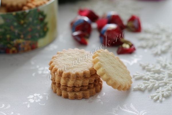 Печенье к новогоднему столу