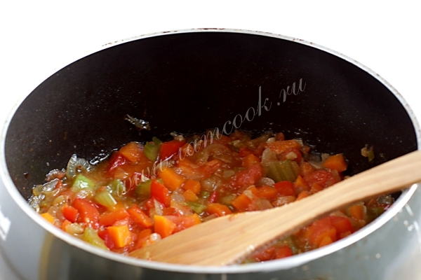 Тушение овощей