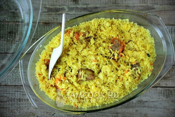 Рецепт плова в духовке