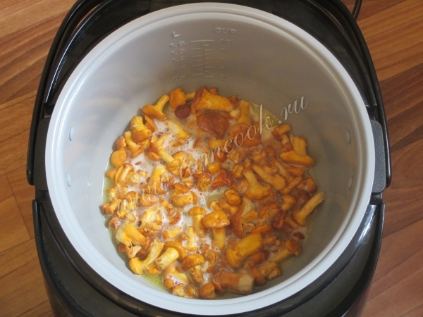 Грибы в мультиварке