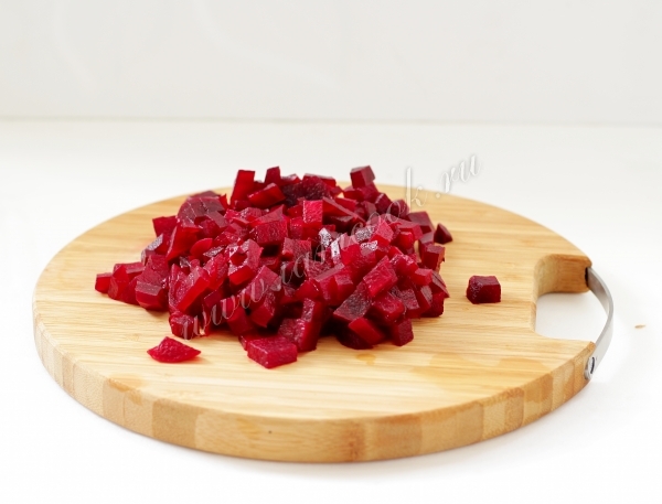 Свекла кубиками