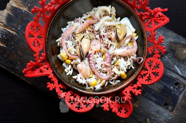 Рецепт рисового салата