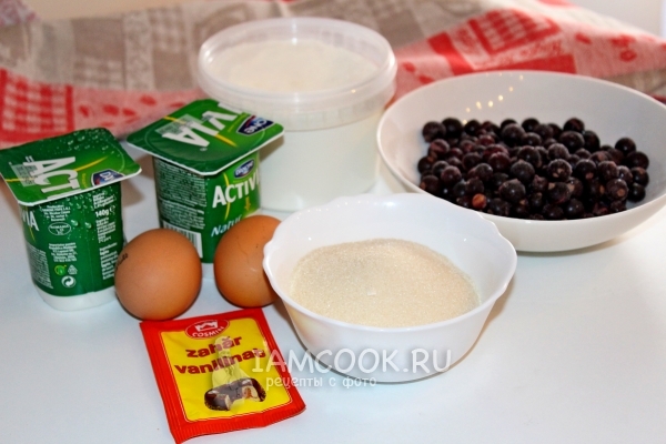 Ингредиенты для заливки пирога
