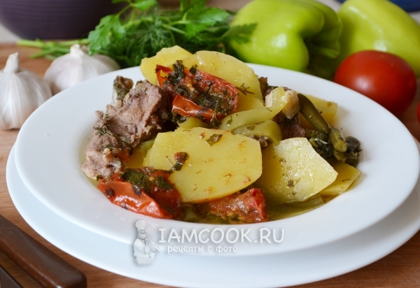 Рецепт хашламы из баранины