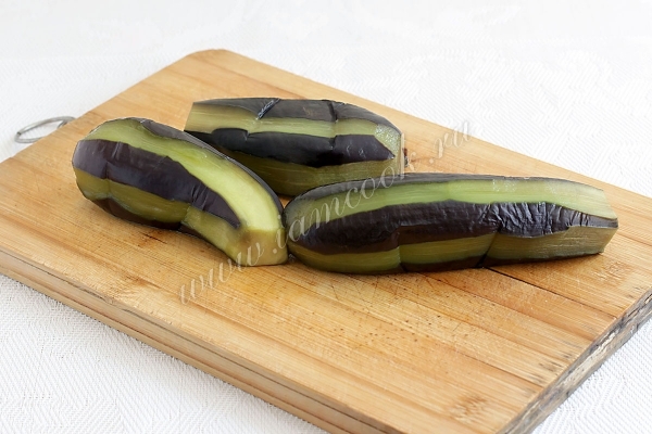 Баклажаны отварные