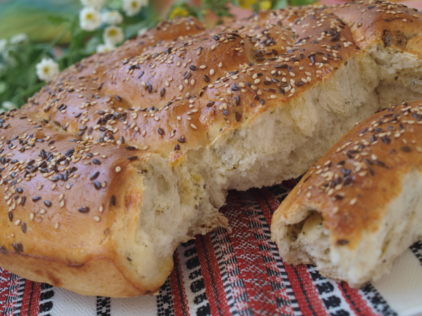 сырный хлеб