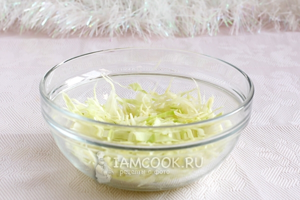 Капуста нашинкованная