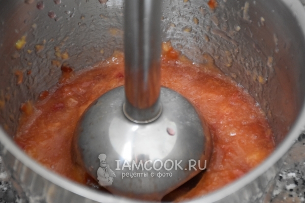 Измельчить нектарин