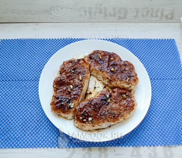 Запечь мясо