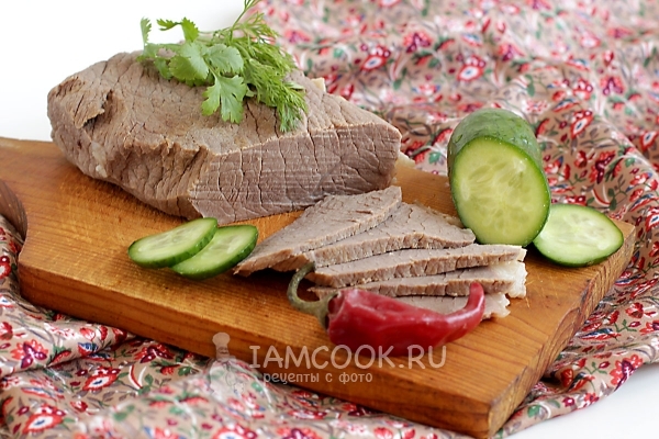 Фото отварной говядины