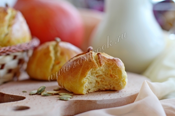 Фото тыквенных булочек