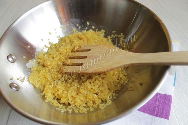 Булгур обжарка