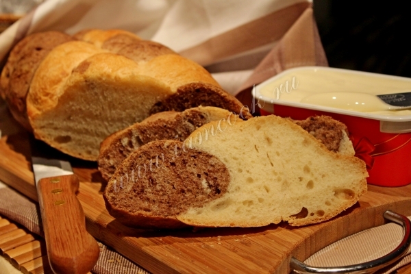 Рецепт хлеба-тоста с какао