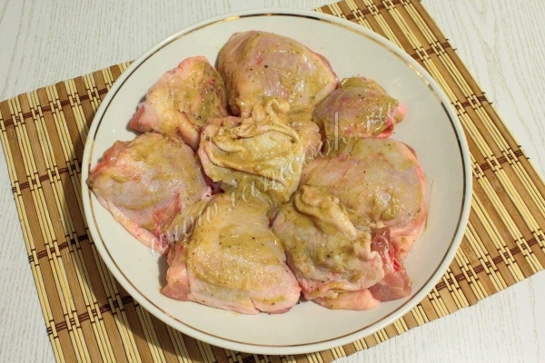 Курица в горчице