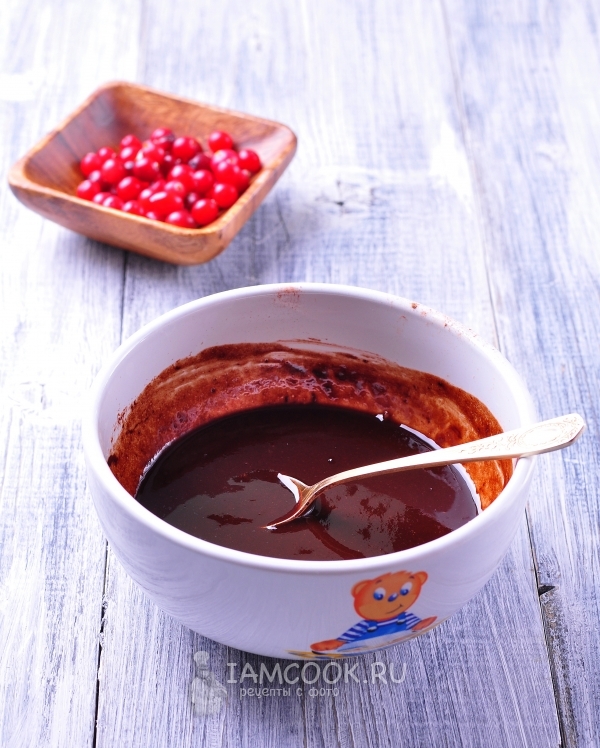 Приготовить глазурь