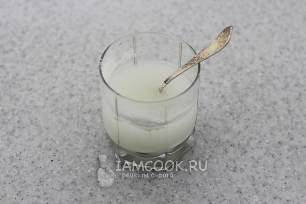 Крахмал в воде