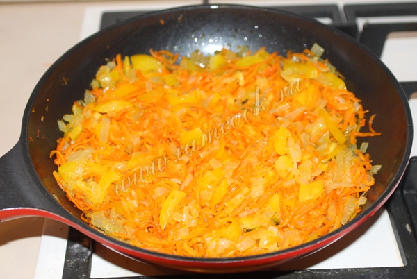 Обжарка овощей