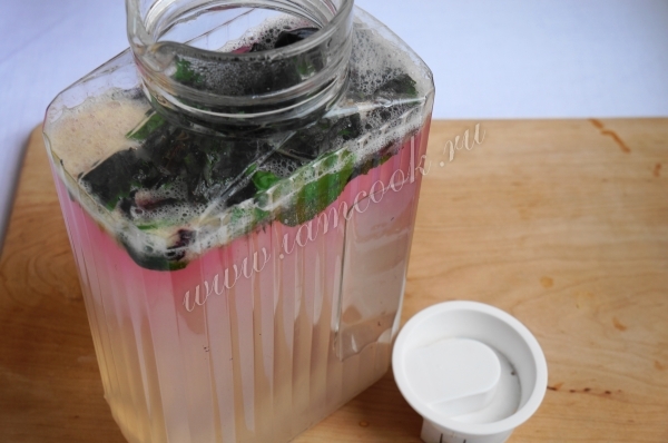 Базилик в кипятке